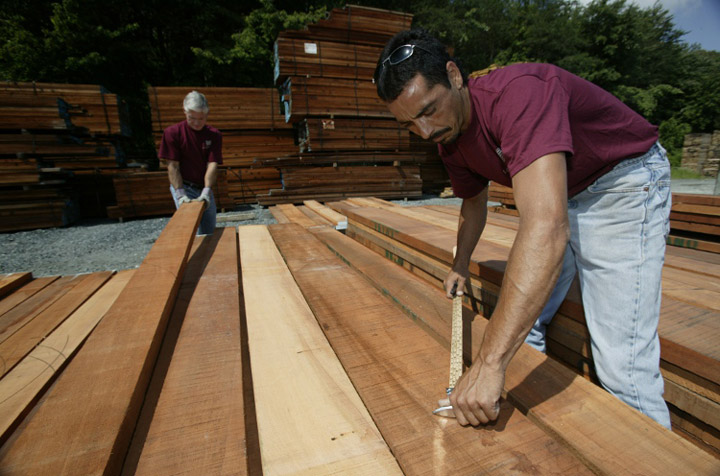 picking lumber