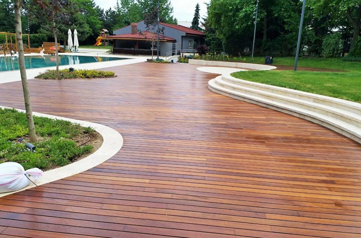 ankara bilkent hotel thermally modified wood